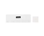 Kitchen Bathroom Towel Hat Clothes Seamless Hanging Hooks Wall Hanger Home Organizer (White)