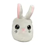 Aurora World Plush - Pet Mallows - GRAY BUNNY RABBIT (2.5 inch) - Stuffed Toy