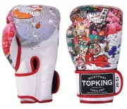 TOPKING BOXING GLOVES Muay Thai JAPAN CULTURE leather Unique Handcrafts in TH