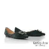 在飛比找遠傳friDay購物優惠-Keeley Ann璀璨鑽飾平底包鞋(綠色375567102