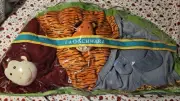 Fao Schwarz Baby Tummy Time Play Mat Development Jungle Animal Noises Textures