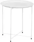 Side Table, Thin Leg Iron Garden Table, Small round Table, Tray Table, Patio Tab