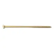 12 x 6" Star Drive Tan Deck Saberdrive Screws 25 lb. Tub (814 pcs.)