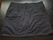 NWT WOMEN'S ADIDAS CLIMACOOL SKORT, SIZE: 16, COLOR: BLACK (J498)