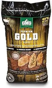 Green Mountain Grill Premium Hardwood Gold Pellets, 12.7kg