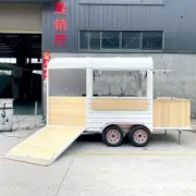 Street Fast Food Truck Food Van Burger Pizza Ice Cream Trailer