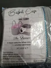 Baby Diaper Caddy Organizer Rope Nursery Storage Bin Cotton Portable Basket
