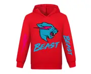 Mr Beast Boys Girls Hoodie Pullover, Casual Hoodie, Cotton Top, Hoodie Sweatshirt For Teenagers