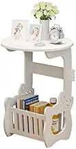 Coffee Table Nordic Light Luxury Small Round Table Sofa Side Table Living Room Bedroom Bedside Small Coffee Table Table Round Table Small Table Center Table for Living Room Furniture