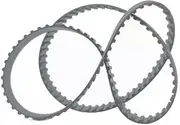 1pcs T5 890 Timing Belt Transmission Belts Length 890mm Width 9mm 4mm 6mm 12mm Closed Loop Rubber Synchronous Belta(Width 10mm)