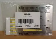 ASSA Key Pin Decoder KD98 with “Sure Stop” steps simplifies the decoding
