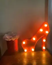 Red Bottoms, home decor, Night light, LED light, decorations, kid bedroom lights