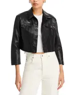 L'Agence Koda Cropped Jacket