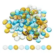 1000g Mosaic Tiles Flat Bead Glass Stained Mosaic Glass Pieces Mixed Color 4