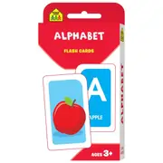 School Zone: Alphabet Flash Cards - Book