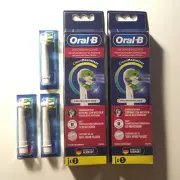 9 NEW Sealed Oral-B FlossAction Brush Head Replacement MicroPulse Deep Cleaning