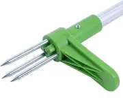 Fishlor Easy to Use Weed Puller, Portable Weed Puller Stand Up Weeder, Long Handle Garden Lawn Root Killer Remover Tool