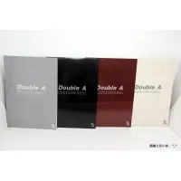 在飛比找蝦皮購物優惠-【圓融文具小妹】Double A 筆記本 A5 25K / 