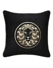 [DaVinci] Massimo Lion European Pillowcase in Black