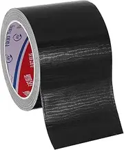 uxcell 4"x0.007" Bookbinding Tape, 22 Yard Cloth Bookbinding Repair Tape Book Binding Tape Self Adhesive for Repairing Old Books, Black