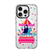 iPhone 16 Pro Clear Case MagSafe Compatible DEATH CAROUSEL