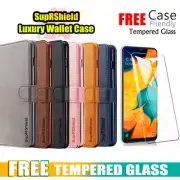 For Samsung Galaxy A20 A30 A50 A70 Wallet Leather Case Flip Magnetic Card Cover