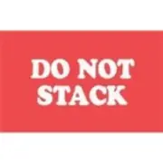 1000 - #DL1960 3x5" Do Not Stack Label