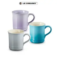 在飛比找momo購物網優惠-【Le Creuset】瓷器馬克杯400ml(粉彩紫/加勒比