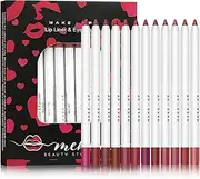 Lipliners Pencil - 12-Color Lip Pencil for Shaping Lips,Natural Matte Lip Makeup Pencils Waterproof Lip Gloss for Girls Women