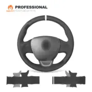 MEWANT Custom Suede Steering Wheel Cover for Renault Kaptur Captur 2016-2020