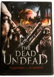 The Dead Undead - Vampires VS Zombies (DVD, 2012) Creature Feature