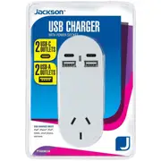 Jackson USB + USB-C Charger Wall Adapter Extender 4 Ports
