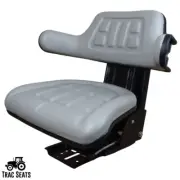 Grey Tractor Suspension Seat Fits Massey Ferguson451 461 471 481 491
