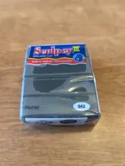 Sculpey III® Polymer Oven-Bake Clay, Black, Non Toxic, 2 oz. bar, New 1