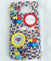 Autism Awareness Phone Case Samsung Galaxy S 7 8 9 10 20 E Edge Plus Ultra 21
