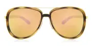 Oakley OO4129 SPLIT TIME Polarized 412914 Men's Sunglasses Tortoiseshell Size 58