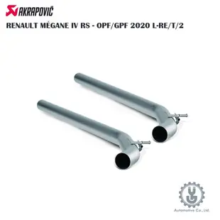 Akrapovic RENAULT MEGANE IV RS-OPF/GPF L-RE/T/2 空運【YGAUTO】