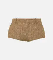 [Tom Ford] Tom Ford Tweed shorts UK 12 brown