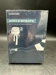 Ankle Straps for Dumbell & Cable Machines (2-pack)