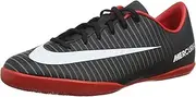 [Nike] Jr. Mercurial Vapor XI IC Indoor Soccer Shoe 1Y Black/University Red