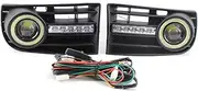 For VW For Golf 5 MK5 2005 2006 2007 2008 2009 Fog Lamp DRL Car Daytime Running Light Fog Light Assembly Car Accessories
