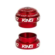 CHRIS KING 1" THREADLESS HEADSET RED COLOURWAY