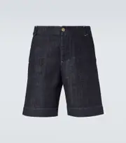[Jacquemus] Jacquemus Le Short de-Nîmes denim shorts 31 blue