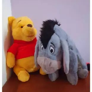 HappyHour: 現貨*美國正品 迪士尼disneystore小熊維尼Eeyore 屹耳絨毛玩偶娃娃