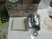 Vintage Snowmobile Hirth 260R 338 twin +.std bore piston marco same= 2044 psX2