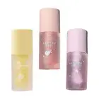 Women Girls Hydrating Lip Oil with Soft Brush Head Moisturizing Lip Tint