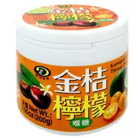 在飛比找樂天市場購物網優惠-綠得製菓 金桔檸檬喉糖 200g【康鄰超市】