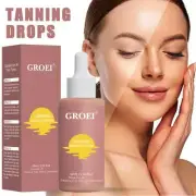 60ml Sunless Tanning Drops Self Tanning Drops Moisturizing for body New
