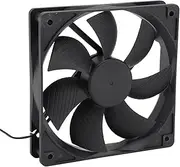 120mm Quiet PC Case Fan, 2-pin PWM Fan for PC Cases, Hydraulic Bearing PC Exhaust Cooling Fan, 3000RPM