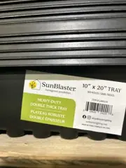 1020 Seed Starting Trays Flats HEAVY DUTY Seedling Sunblaster10"x20" 5 Pieces